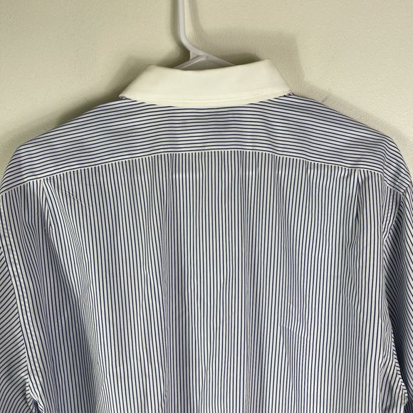 Vtg RALPH LAUREN Black Label Mens 16 1/2 Long Sleeve Button French Cuff Italy - Picture 9 of 15
